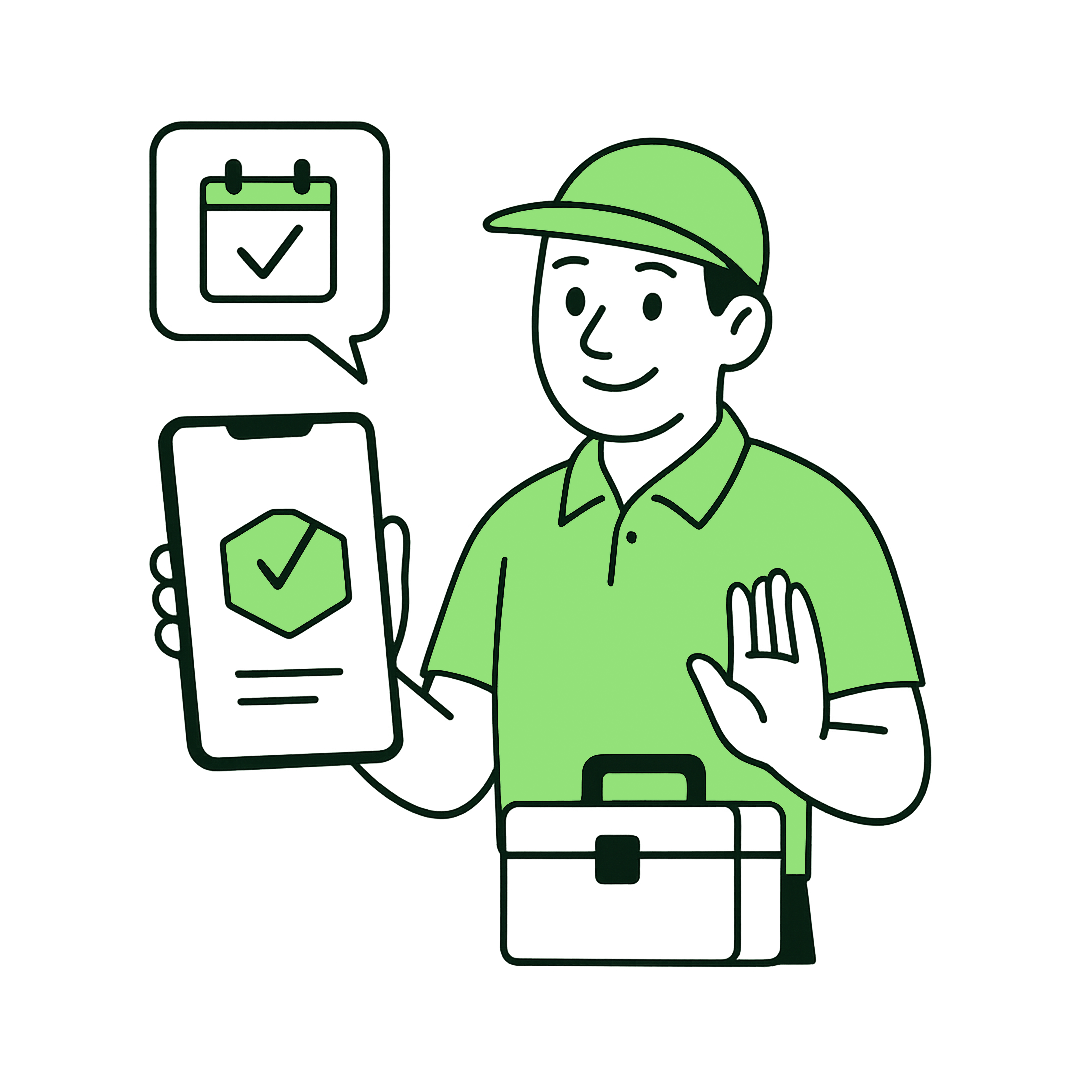 師傅準時到府服務